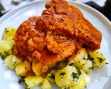 Sörös - mustáros szelet 🍺🧅🥔🧄 recept fázis 3 fotója
