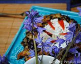 A picture of step 14 of Turkish Grilled eggplant salad with yogurt-mint sauce.