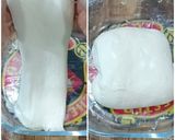 Gambar langkah 3 resipi Chicken Floss Sourdough Bread.