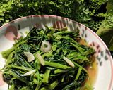 Foto langkah ke 3 dari resep Cah Kangkung Terasi.