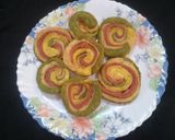 A picture of step 4 of Rainbow Satpadi.