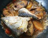 Gambar langkah 4 resipi Ikan Aya Masak Asam.