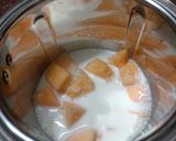 A picture of step 1 of શકકરટેટી મિલ્ક શેક.(Muskmelon Milkshake Recipe in Gujarati).