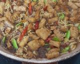 Foto langkah ke 5 dari resep Tumis Tempe Teri Saos Tiram.
