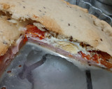 Foto del paso 5 de la receta: Tarta de jamón y queso con masa de tarta amasada