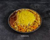عکس مرحله 2 از دستور هویج پلو با مرغ🥕🍚🍗