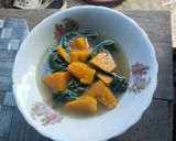 Foto langkah ke 4 dari resep 2. Sayur bening bayam labu.