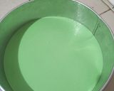 Foto langkah ke 4 dari resep Mochi Pandan Isi Kacang.