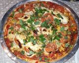 Foto do passo 12 de Pizza forno a lenha NATI (❤Nato e Tati❤)
