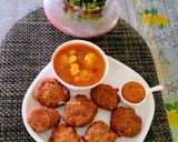 A picture of step 3 of Dal Vada Aloo Dum Chutney.