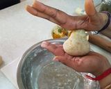 A picture of step 9 of Dhal Roti (Puri).