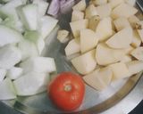 लौकी आलू की सब्जी(lauki aloo ki sabzi recipe in hindi) रेसिपी चरण 1 फोटो
