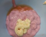 Foto langkah ke 1 dari resep Salad dressing buah naga.