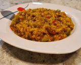 Foto del paso 6 de la receta: Arroz con carne picada