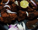A picture of step 3 of Crispy Chicken Pakora.