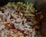 A picture of step 3 of Saprout bhel.