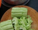 รูปขั้นตอนการทำที่ 1 ของ ผัดไข่มะระ