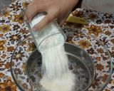 عکس مرحله 1 از دستور کیک بدون تخم مرغ