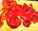 Foto del paso 11 de la receta: Cubos de papa a la mostaza con pollo y morrones asados (receta incluida)