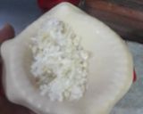 A picture of step 7 of Mava gujiya.