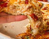 Foto del paso 4 de la receta: Pizza de atún con base de calabacín
