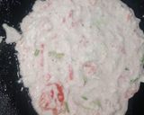 A picture of step 1 of Suji chila.