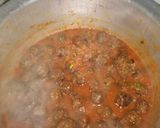A picture of step 7 of Meatballs in tomato sauce.
