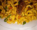 A picture of step 9 of Stir-fry veggies macaroni.