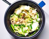 韭菜炒豬肉 にら豚的食譜步驟3照片