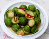 Hình bước làm 4 của món Sấu Dầm Mắm Đường