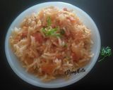 A picture of step 2 of Tomato Chutney Chawal.