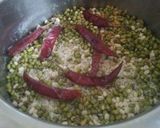 A picture of step 1 of Moong Adai Dosa.