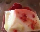 Foto langkah ke 5 dari resep Silky Milk Pudding with Strawberry Puree Homemade ain't Panna Cotta (sauce bikin mom n kids nagih).
