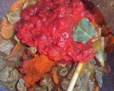 Pas rețetă Gulas unguresc de porc 2 fotografie