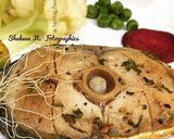 A picture of step 2 of Steamed Herb Fish.