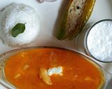 A picture of step 7 of Maharashtrian batata rassa.