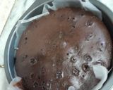 A picture of step 4 of Oreo brownies.