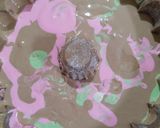 Foto langkah ke 3 dari resep Cake Pinokio Coklat Hijau Merah Rose.
