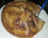A picture of step 10 of Apple upsidedown cake.