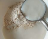 A picture of step 1 of Rava Dosa.