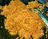 A picture of step 1 of Carrot and sago Ladoos.