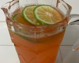 A picture of step 4 of Strawberry lemonade.
