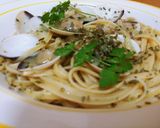 Foto del paso 4 de la receta: Spaghetti  o tallarines amb almejas en salsa verde