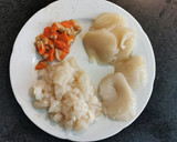 Foto del paso 2 de la receta: Lasaña de Wonton rellena de Vieiras y Cigalas con bechamel
