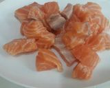 Hình bước làm 7 của món Mỳ Pasta cá Hồi