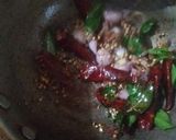A picture of step 2 of Kovai special brinjal pot kulambu.