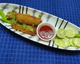 A picture of step 3 of Crispy Potato Cheese Rolls.