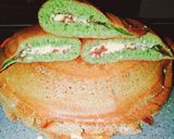 Foto langkah ke 7 dari resep Terang Bulan Ubi Ungu.