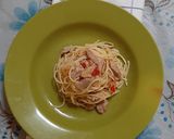 Foto langkah ke 3 dari resep Tuna Aglio e'Olio.