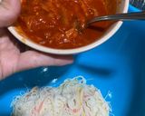 Gambar langkah 4 resipi Bibim-guksu / Korean Cold Spicy Noodles.